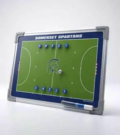 Set magneta na futsal tabli za prikaz formacije.