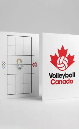 Odbojkaška tabla za olimpijski tim Kanade